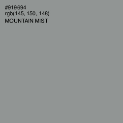 #919694 - Mountain Mist Color Image